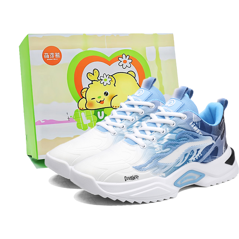 Нескользящие, износостойкие, дышащие, легкие, низкие, повседневные туфли, мужская коробка Budding Bear, Sky Blue { Sprout } 
Нескользящие, износостойкие, дышащие, легкие, низкие, повседневные туфли, мужская коробка Budding Bear, Sky Blue { Sprout }