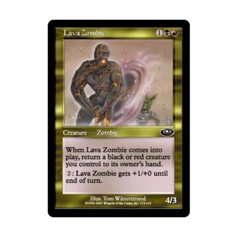 CCG Лавовый зомби (клавиша C), MTG - Planeshift
CCG Лавовый зомби (клавиша C), MTG - Planeshift