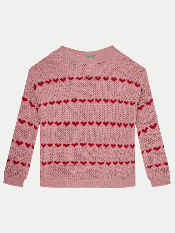 Свитер обычного кроя United Colors Of Benetton, розовый
Свитер обычного кроя United Colors Of Benetton, розовый