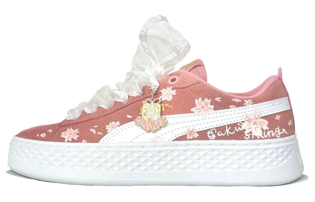 Кроссовки Puma Smash Platform Skateboarding Shoes Women's Low-top Pink/white, розовый
Кроссовки Puma Smash Platform Skateboarding Shoes Women's Low-top Pink/white, розовый