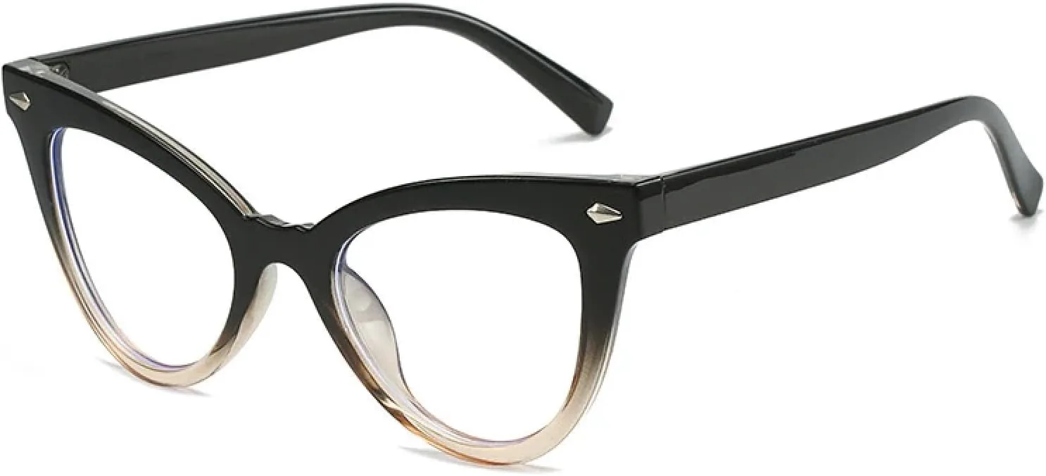 Большие солнцезащитные очки «кошачий глаз» для женщин, модные, с прозрачным градиентом, защита от УФ-излучения UV400, для мужчин с заклепками HHZZYVY, Black Tea Clear
Большие солнцезащитные очки «кошачий глаз» для женщин, модные, с прозрачным градиентом, защита от УФ-излучения UV400, для мужчин с заклепками HHZZYVY, Black Tea Clear