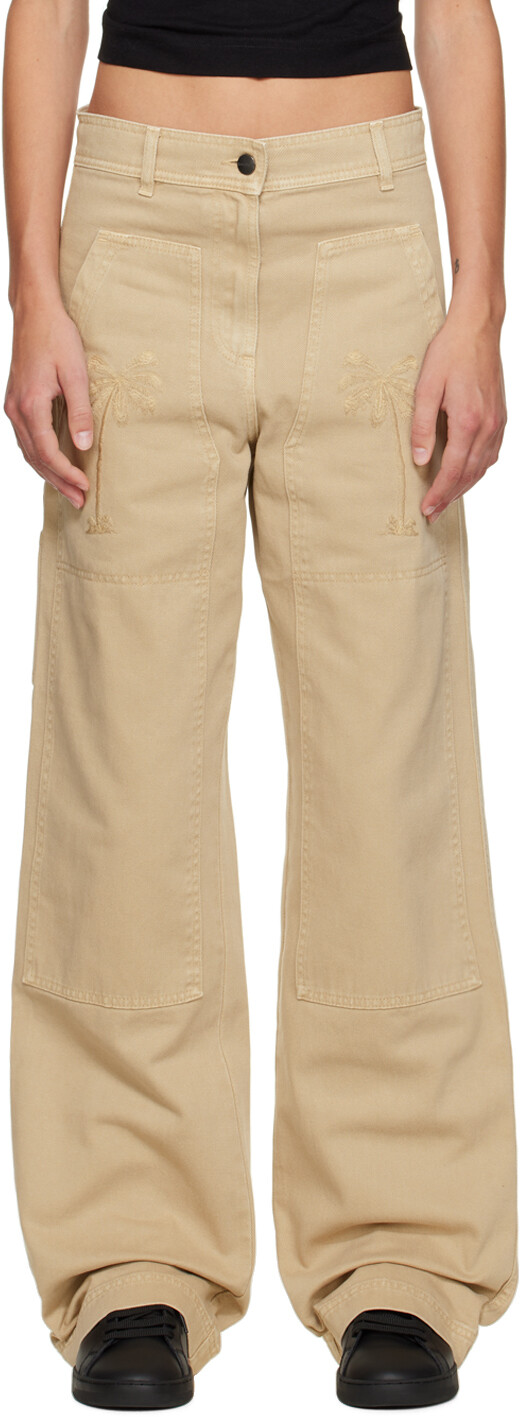 Бежевые брюки-карго Bull Palm Angels, Бежевый, Бежевые брюки-карго Bull Palm Angels
Бежевые брюки-карго Bull Palm Angels, Бежевый, Бежевые брюки-карго Bull Palm Angels