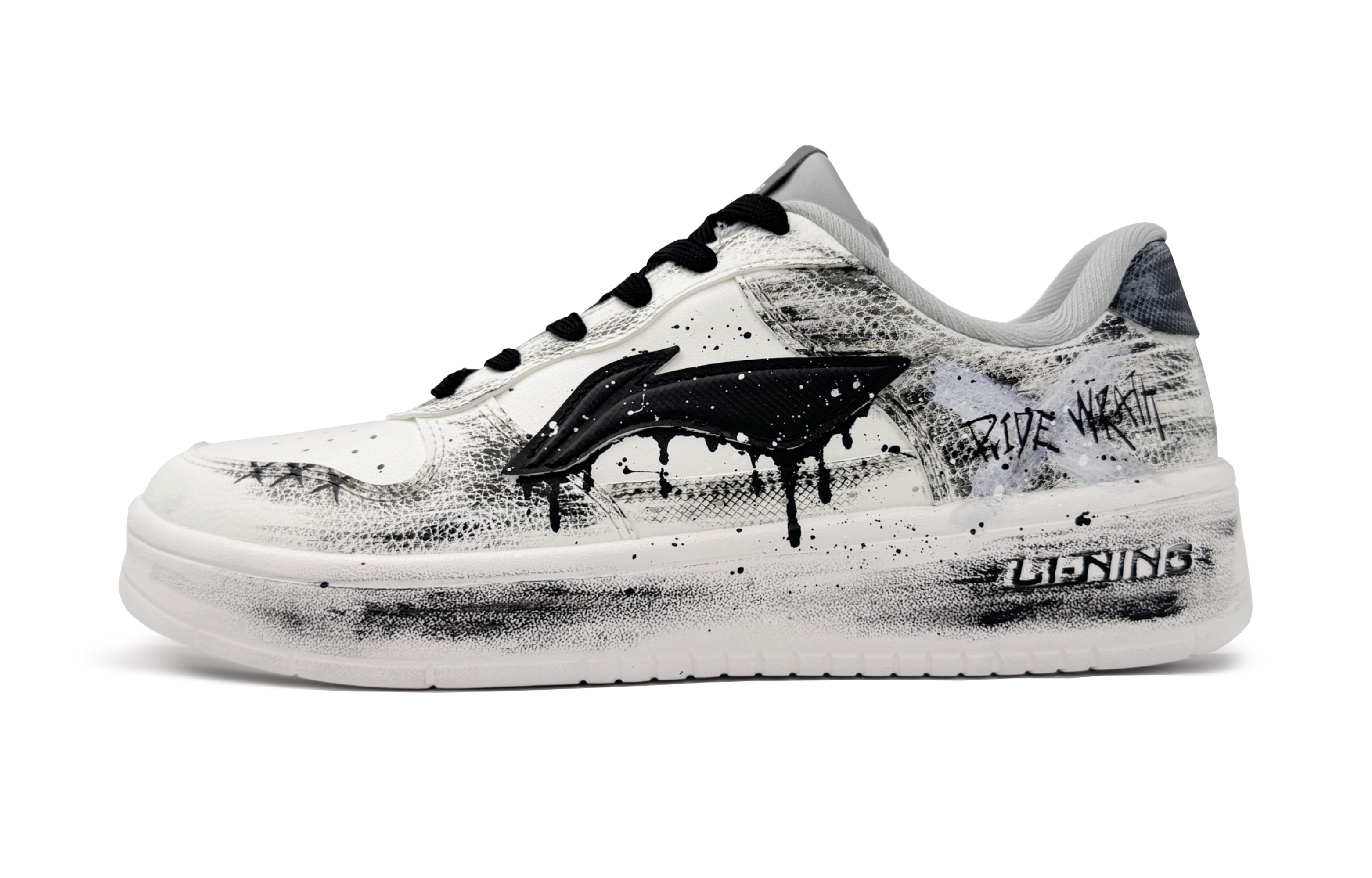 LINING Низкие, амортизирующие, противоскользящие, износостойкие, мужские, кроссовки для скейтбординга, черно-белые
LINING Низкие, амортизирующие, противоскользящие, износостойкие, мужские, кроссовки для скейтбординга, черно-белые