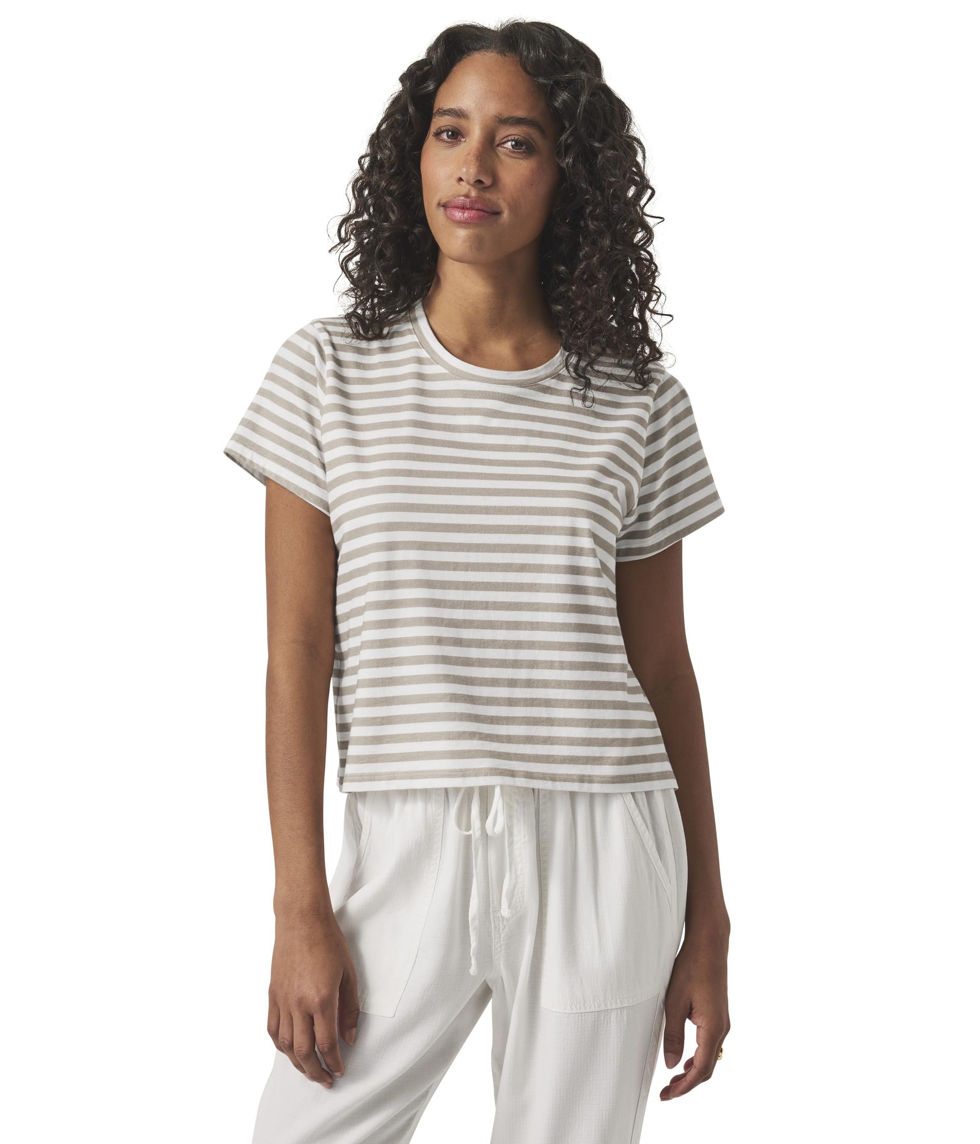 Футболка Splendid Louisa Short Sleeve Tee, Fawn Stripe
Футболка Splendid Louisa Short Sleeve Tee, Fawn Stripe