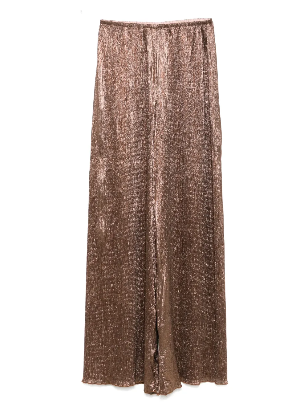 Брюки с эффектом металлик Forte Forte, коричневый
Брюки с эффектом металлик Forte Forte, коричневый