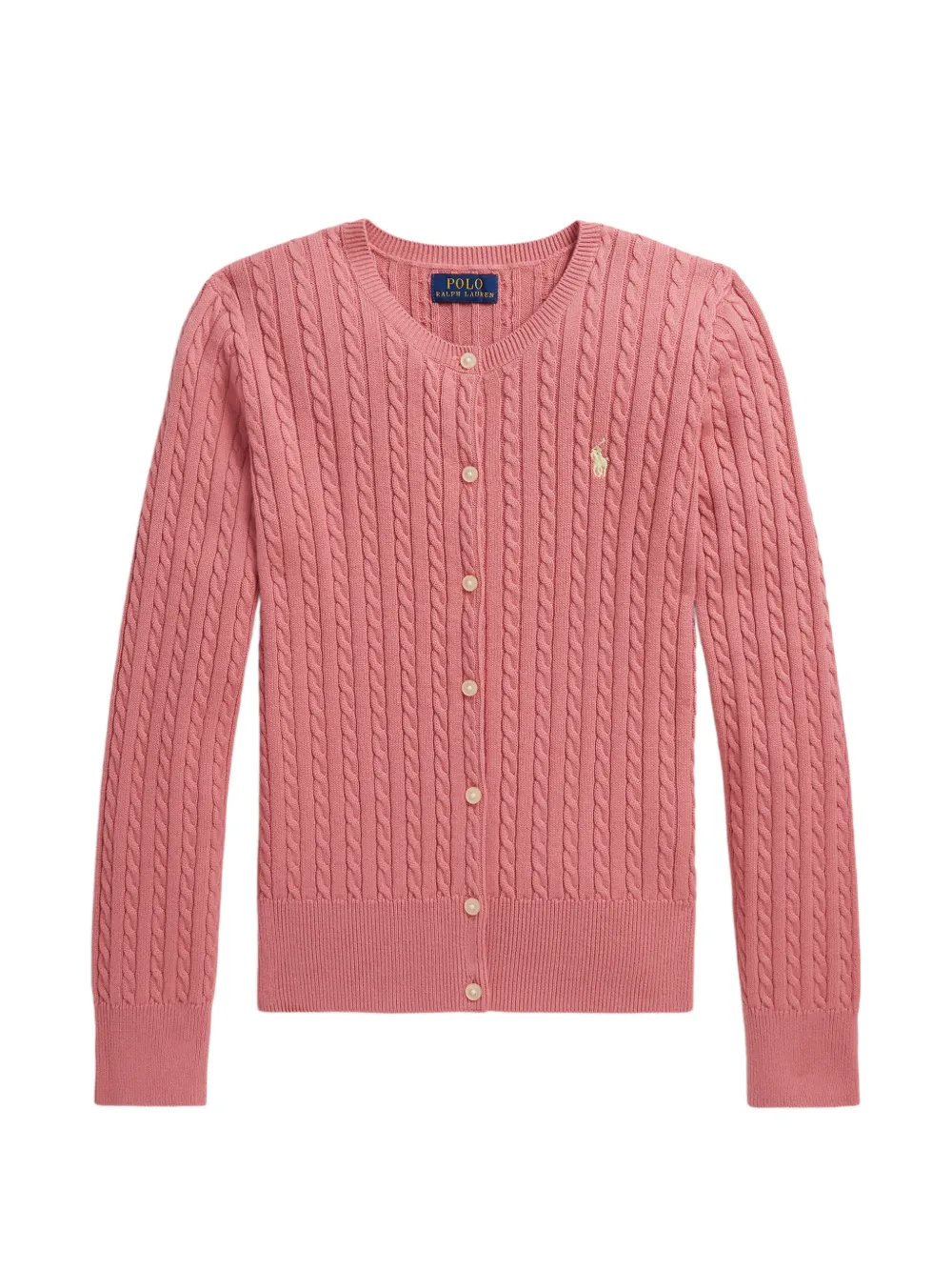 Кардиган с вышитым логотипом Polo Ralph Lauren Kids, розовый
Кардиган с вышитым логотипом Polo Ralph Lauren Kids, розовый