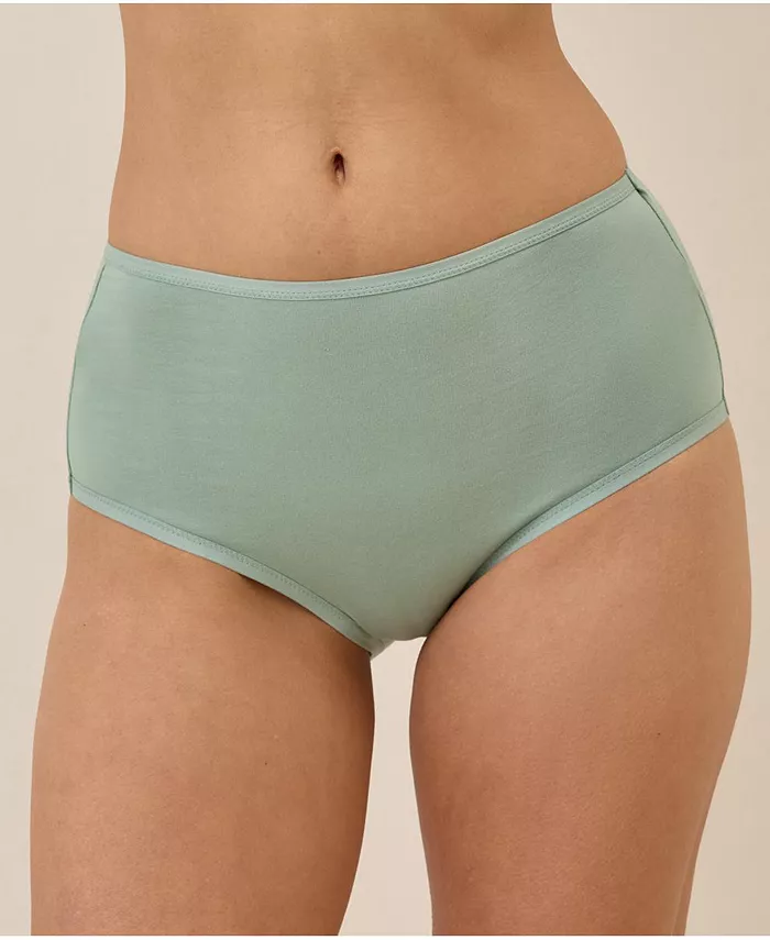 Женские повседневные трусы из органического хлопка с высокой талией, упаковка 6 шт Pact, фиолетовый
Женские повседневные трусы из органического хлопка с высокой талией, упаковка 6 шт Pact, фиолетовый