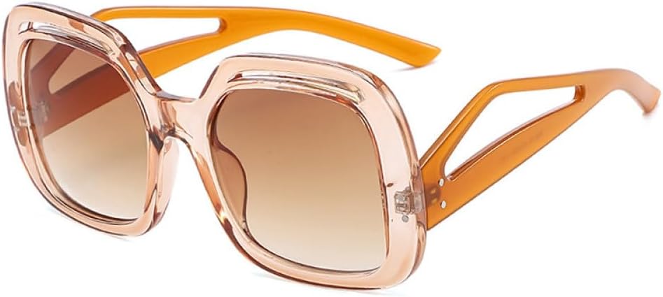 Модные солнцезащитные очки для женщин, стильные, с полыми дужками, панк-стиль, солнцезащитные очки для мужчин, большая оправа, винтажные очки, защита от ультрафиолета UV400 generic, Brownorange-brown
Модные солнцезащитные очки для женщин, стильные, с полыми дужками, панк-стиль, солнцезащитные очки для мужчин, большая оправа, винтажные очки, защита от ультрафиолета UV400 generic, Brownorange-brown