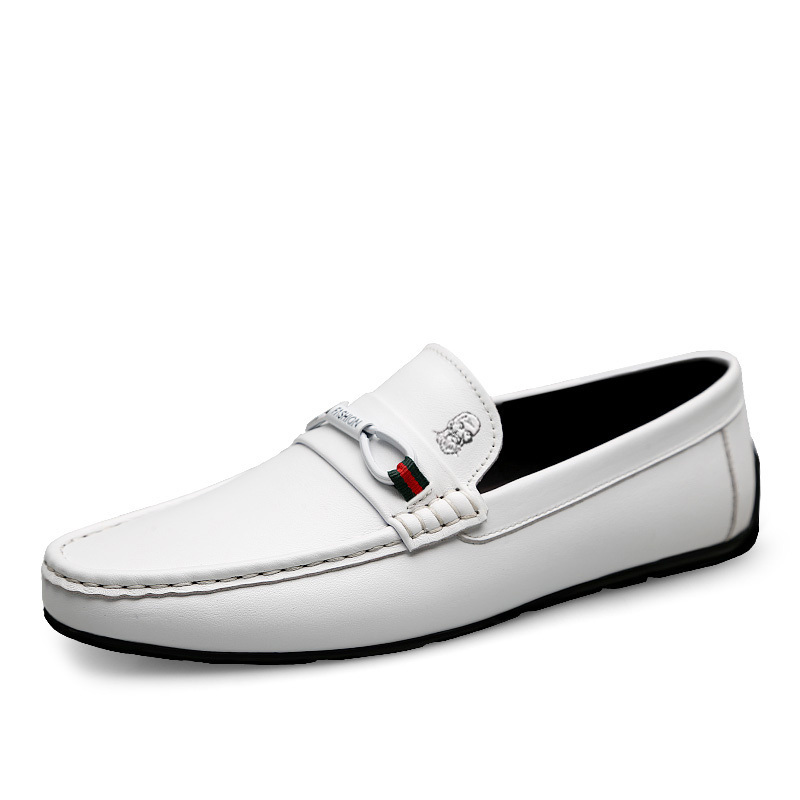 LAORENTOU Повседневные кожаные туфли мужские низкие черно-белые белые, цвет White 
LAORENTOU Повседневные кожаные туфли мужские низкие черно-белые белые, цвет White