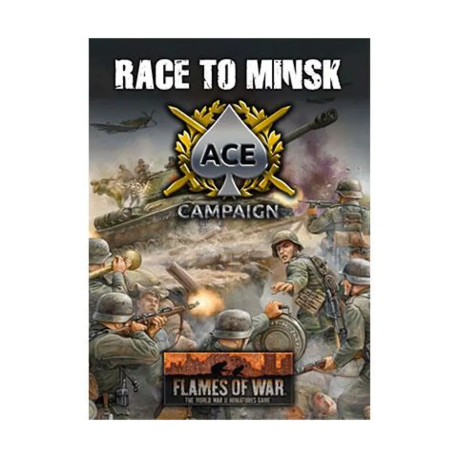 Гонка до Минска — набор карточек кампании Ace, Flames of War - WWII - Core Rules & Assorted (4th Edition)
Гонка до Минска — набор карточек кампании Ace, Flames of War - WWII - Core Rules & Assorted (4th Edition)