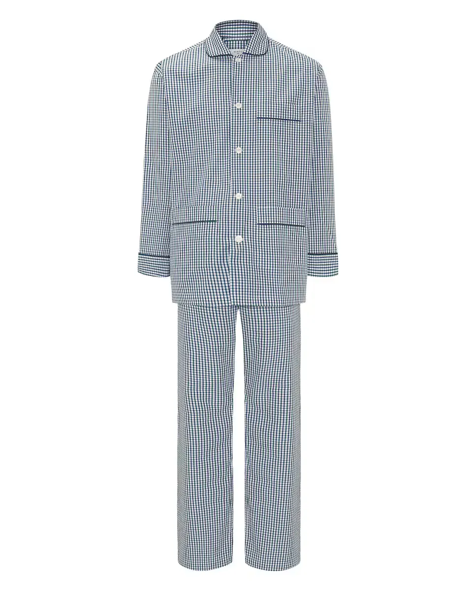 Мужская длинная пижама из хлопка Mirto, темно-зеленый
Мужская длинная пижама из хлопка Mirto, темно-зеленый