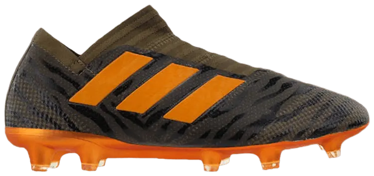 Кроссовки adidas Nemeziz 17+ FG 'Trace Olive Tiger', зеленый 
Кроссовки adidas Nemeziz 17+ FG 'Trace Olive Tiger', зеленый