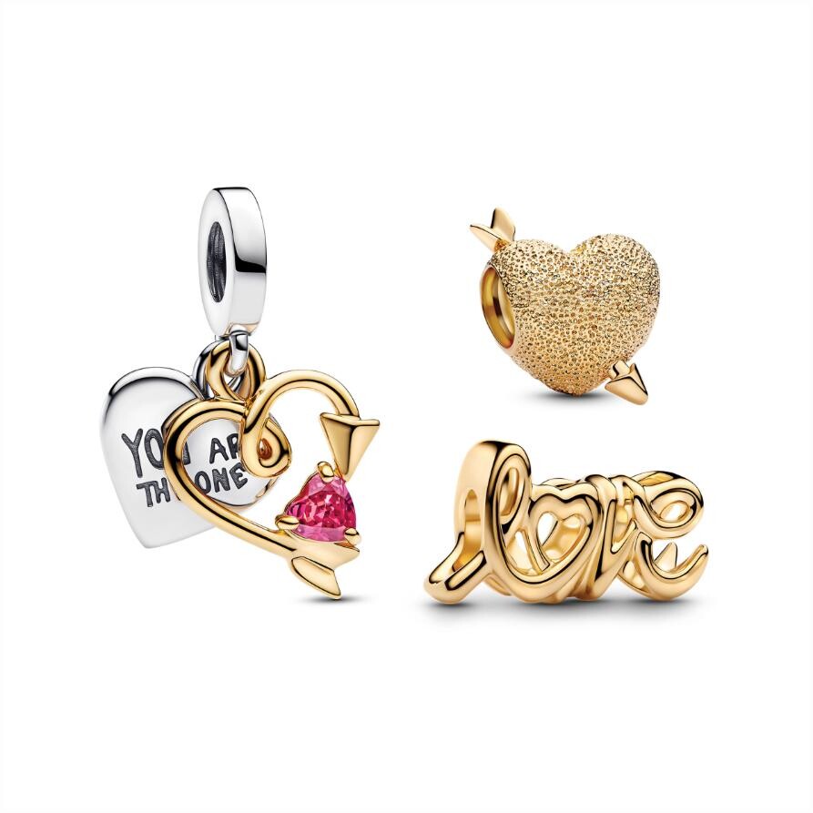 Подарочный набор Pandora Season of Love Charm Trio, покрытие - золото
Подарочный набор Pandora Season of Love Charm Trio, покрытие - золото