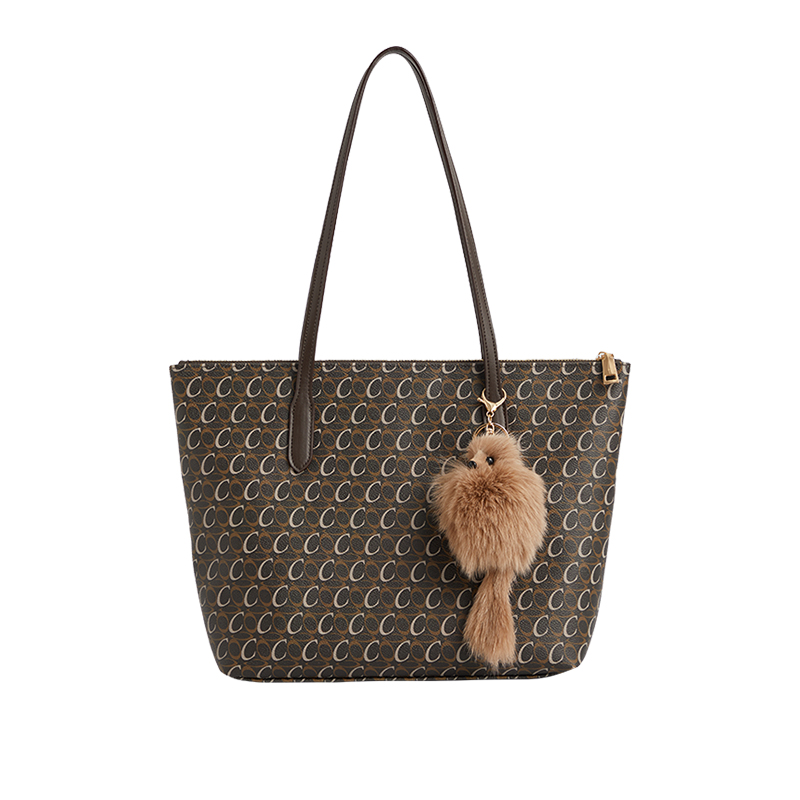 COCOEVA Сумка-шоппер из ПВХ и ПУ, Twilight Night Brown+Charm
COCOEVA Сумка-шоппер из ПВХ и ПУ, Twilight Night Brown+Charm