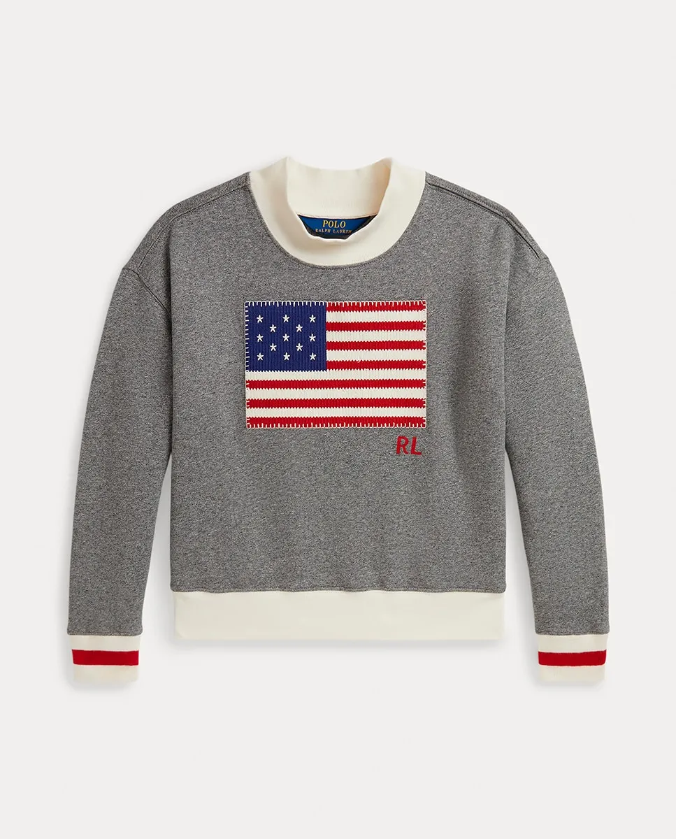 Детская толстовка с флагом США Polo Ralph Lauren, серый
Детская толстовка с флагом США Polo Ralph Lauren, серый