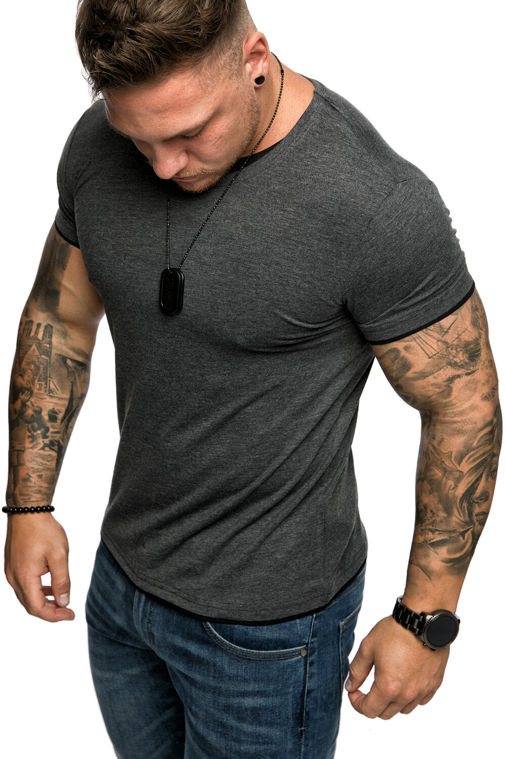 Футболка Amaci&Sons mit Rundhalsausschnitt LAKEWOOD, антрацит/черный
Футболка Amaci&Sons mit Rundhalsausschnitt LAKEWOOD, антрацит/черный