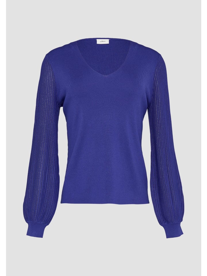 Вязаный свитер цвета 5605_ocean blue s.Oliver
Вязаный свитер цвета 5605_ocean blue s.Oliver