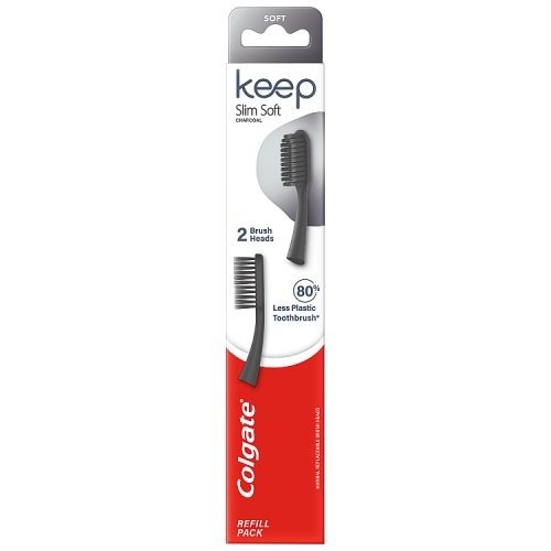 Colgate, сменные насадки для зубной щетки, сменная насадка Keep Slim Soft Charcoal, 2 шт.
Colgate, сменные насадки для зубной щетки, сменная насадка Keep Slim Soft Charcoal, 2 шт.