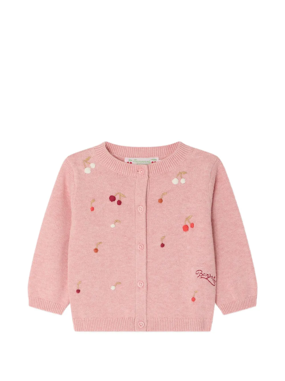 Кардиган с вышивкой Claudie Bonpoint, розовый
Кардиган с вышивкой Claudie Bonpoint, розовый