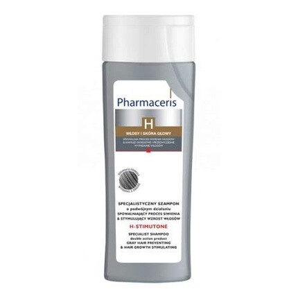 Шампунь Pharmaceris H Stimutone предотвращает появление седины и стимулирует рост волос.
Шампунь Pharmaceris H Stimutone предотвращает появление седины и стимулирует рост волос.