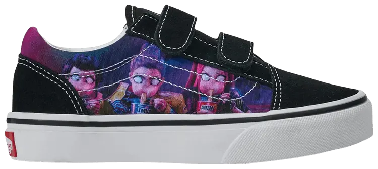 Кроссовки K-Pop Demon Hunters x Vans Old Skool Little Kid, черный
Кроссовки K-Pop Demon Hunters x Vans Old Skool Little Kid, черный