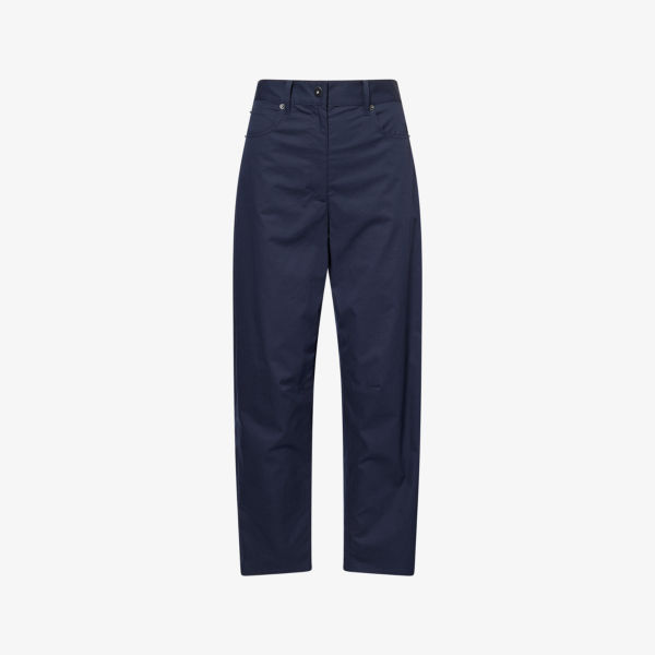 Брюки Theory свободного кроя из хлопкового поплина, синий
Брюки Theory свободного кроя из хлопкового поплина, синий