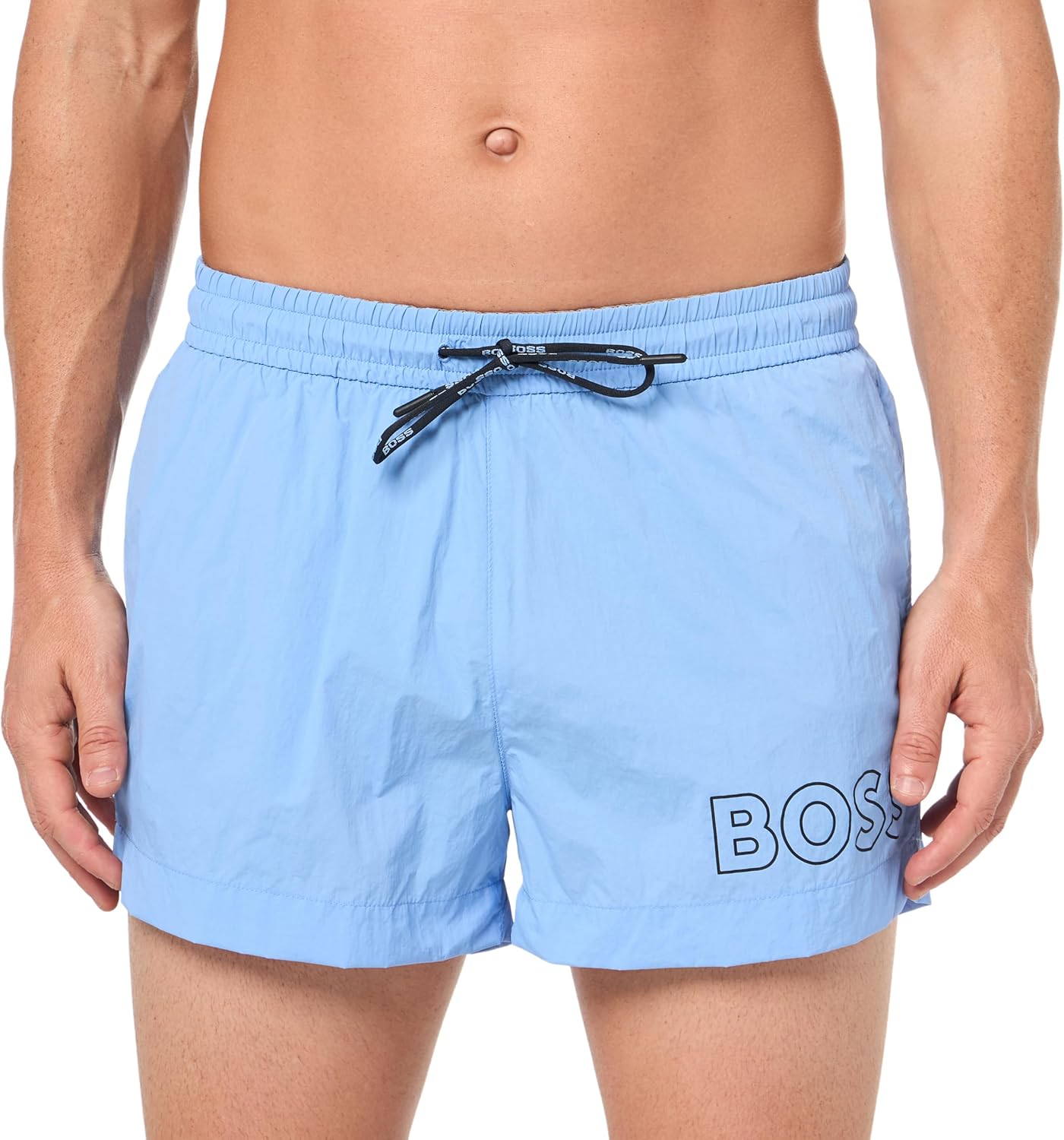 Плавки-шорты мужские BOSS с большим логотипом, Niagara Mist
Плавки-шорты мужские BOSS с большим логотипом, Niagara Mist