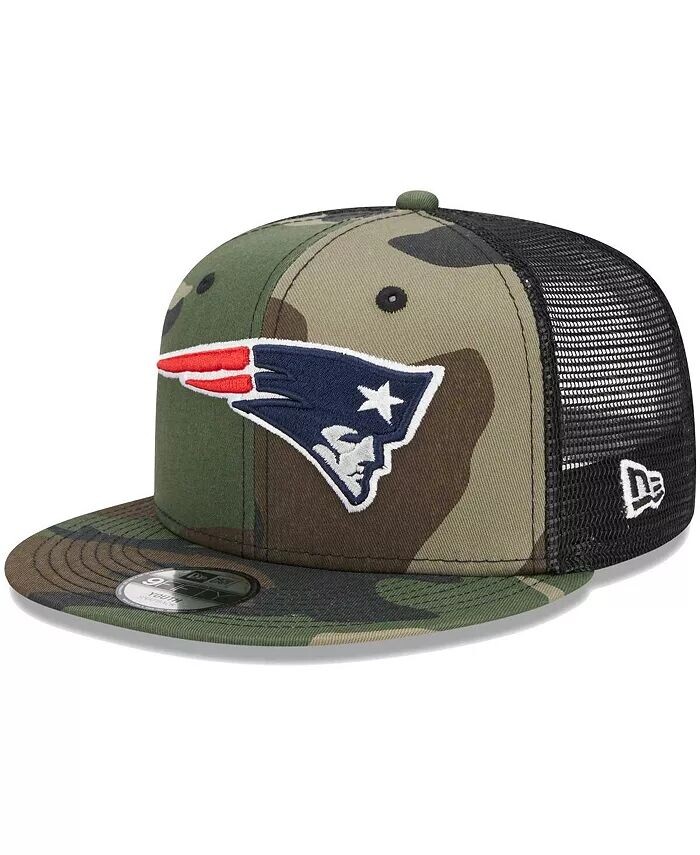 Камуфляжная кепка New England Patriots Main Trucker 9FIFTY для больших мальчиков и девочек Snapback New Era, зеленый
Камуфляжная кепка New England Patriots Main Trucker 9FIFTY для больших мальчиков и девочек Snapback New Era, зеленый