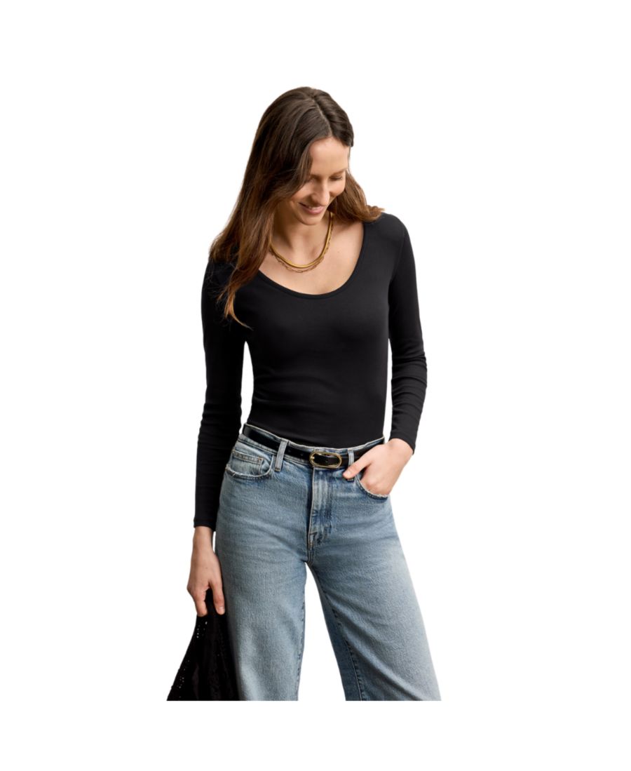 Футболка Marcia - ребристая, из хлопка пима MMLaFleur, Black, Черный, Футболка Marcia - ребристая, из хлопка пима MMLaFleur, Black
Футболка Marcia - ребристая, из хлопка пима MMLaFleur, Black, Черный, Футболка Marcia - ребристая, из хлопка пима MMLaFleur, Black