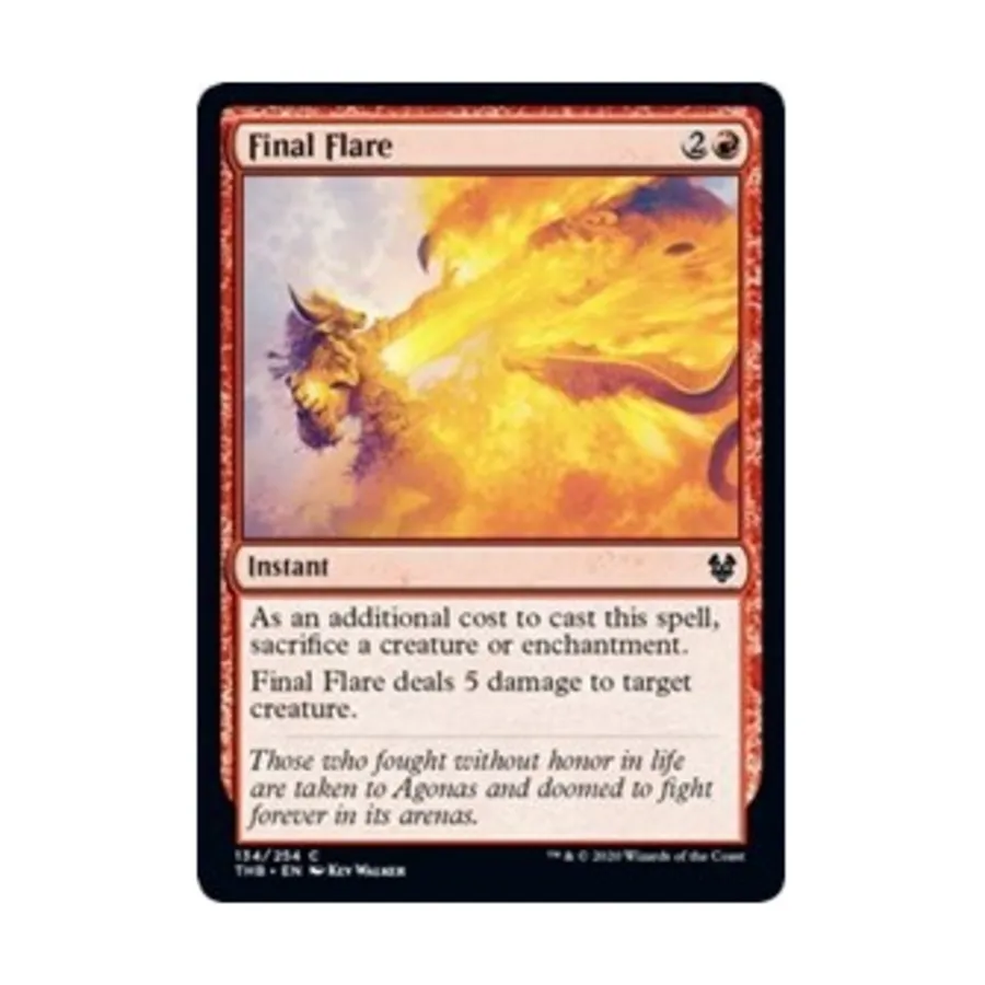 CCG Последняя вспышка (C) (фольга), MTG - Theros Beyond Death
CCG Последняя вспышка (C) (фольга), MTG - Theros Beyond Death