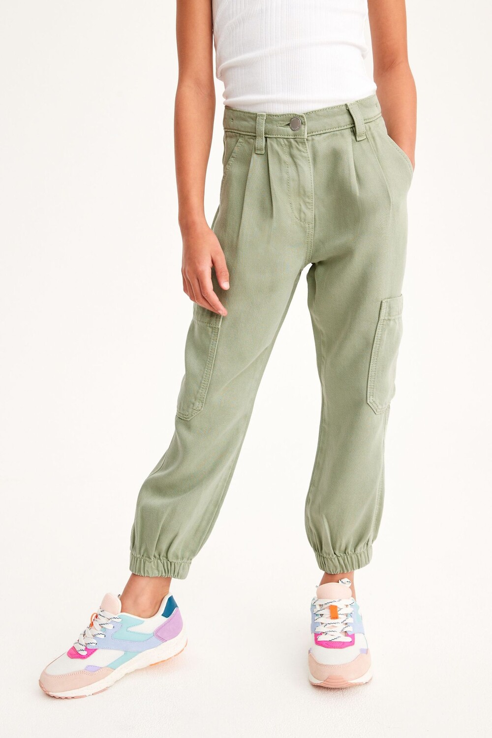 ТЕНСЕЛЬ брюки-карго Next, зеленый
ТЕНСЕЛЬ брюки-карго Next, зеленый