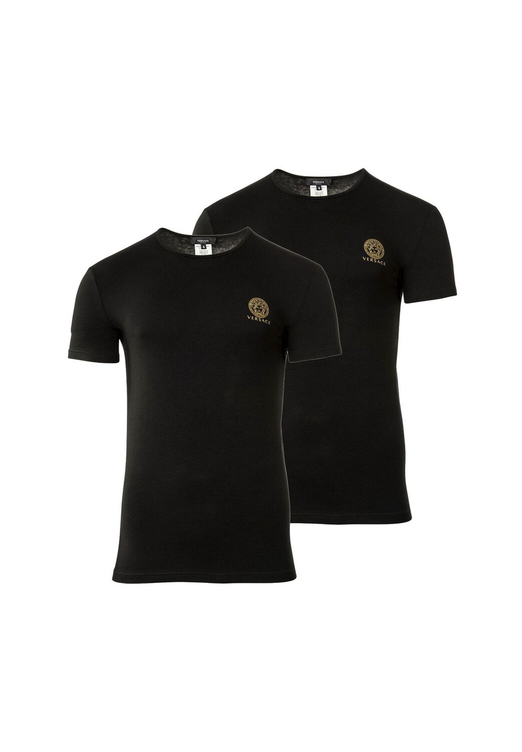 Мужская футболка, 2 шт. - майка, круглый вырез, круглый вырез, хлопок стрейч VERSACE, черный
Мужская футболка, 2 шт. - майка, круглый вырез, круглый вырез, хлопок стрейч VERSACE, черный