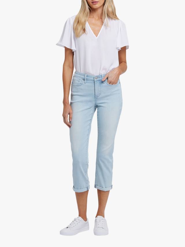 Узкие джинсы-капри chloe NYDJ, цвет Clear Water
Узкие джинсы-капри chloe NYDJ, цвет Clear Water