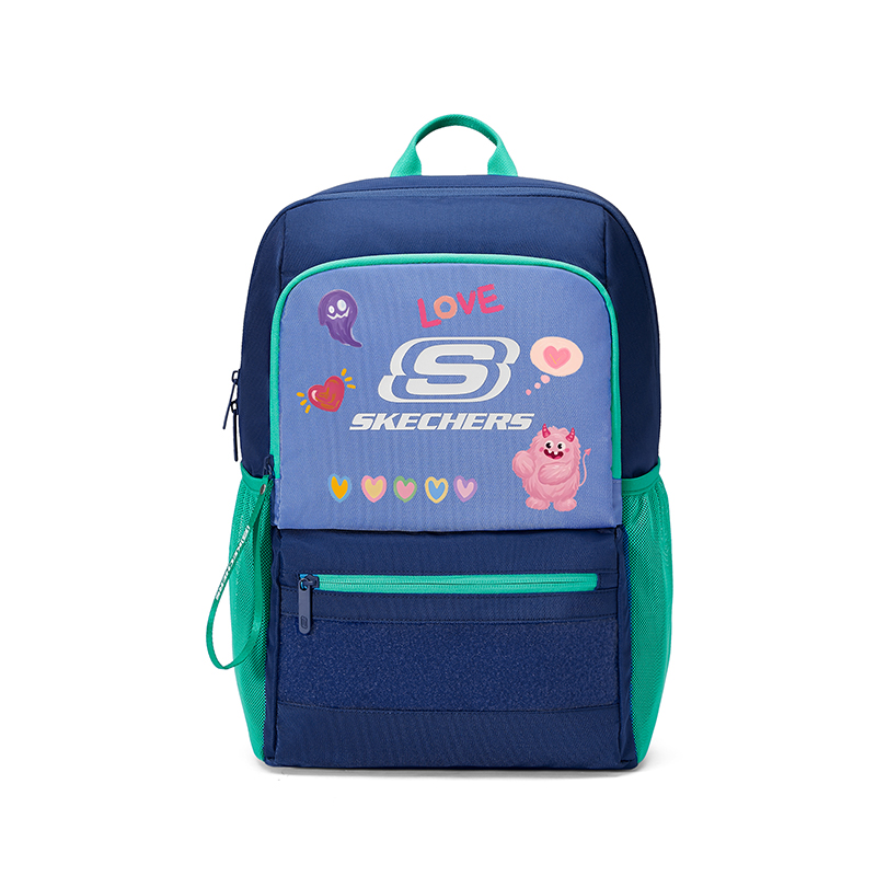 Большой унисекс рюкзак из полиэстера разноцветный Skechers, синий
Большой унисекс рюкзак из полиэстера разноцветный Skechers, синий