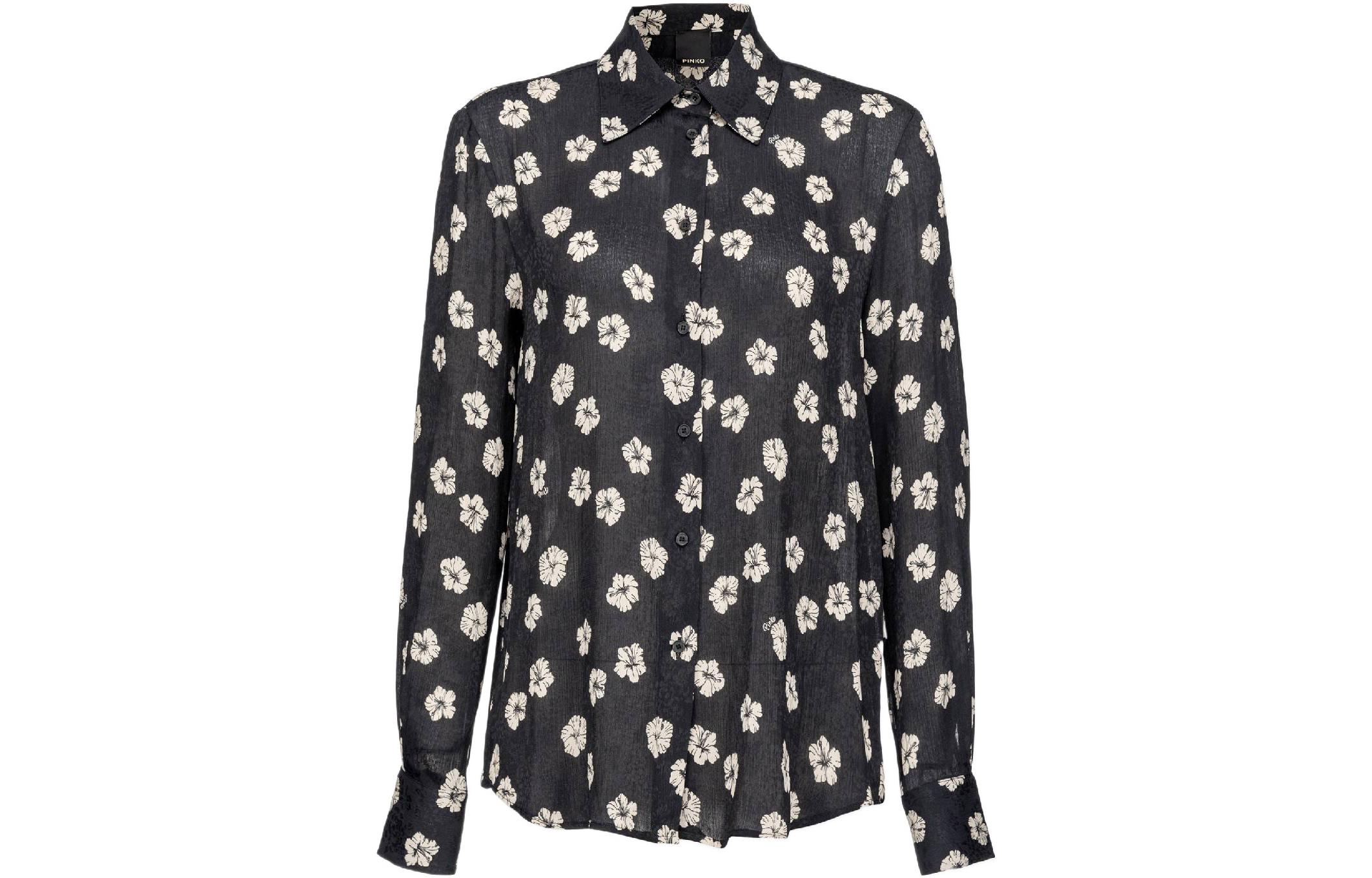 PINKO Рубашка женская Black Lapel Moderate Others
PINKO Рубашка женская Black Lapel Moderate Others