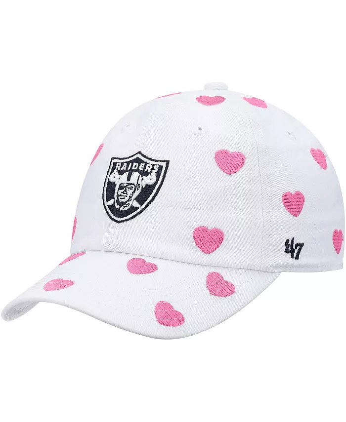 Детская регулируемая бейсболка '47 White Las Vegas Raiders Surprise Clean Up для девочек '47 Brand
Детская регулируемая бейсболка '47 White Las Vegas Raiders Surprise Clean Up для девочек '47 Brand