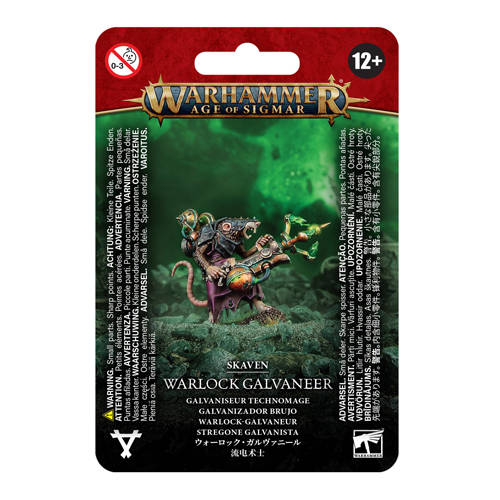 Фигурка Warhammer: Age Of Sigmar – Skaven – Warlock Galvaneer Games Workshop
Фигурка Warhammer: Age Of Sigmar – Skaven – Warlock Galvaneer Games Workshop