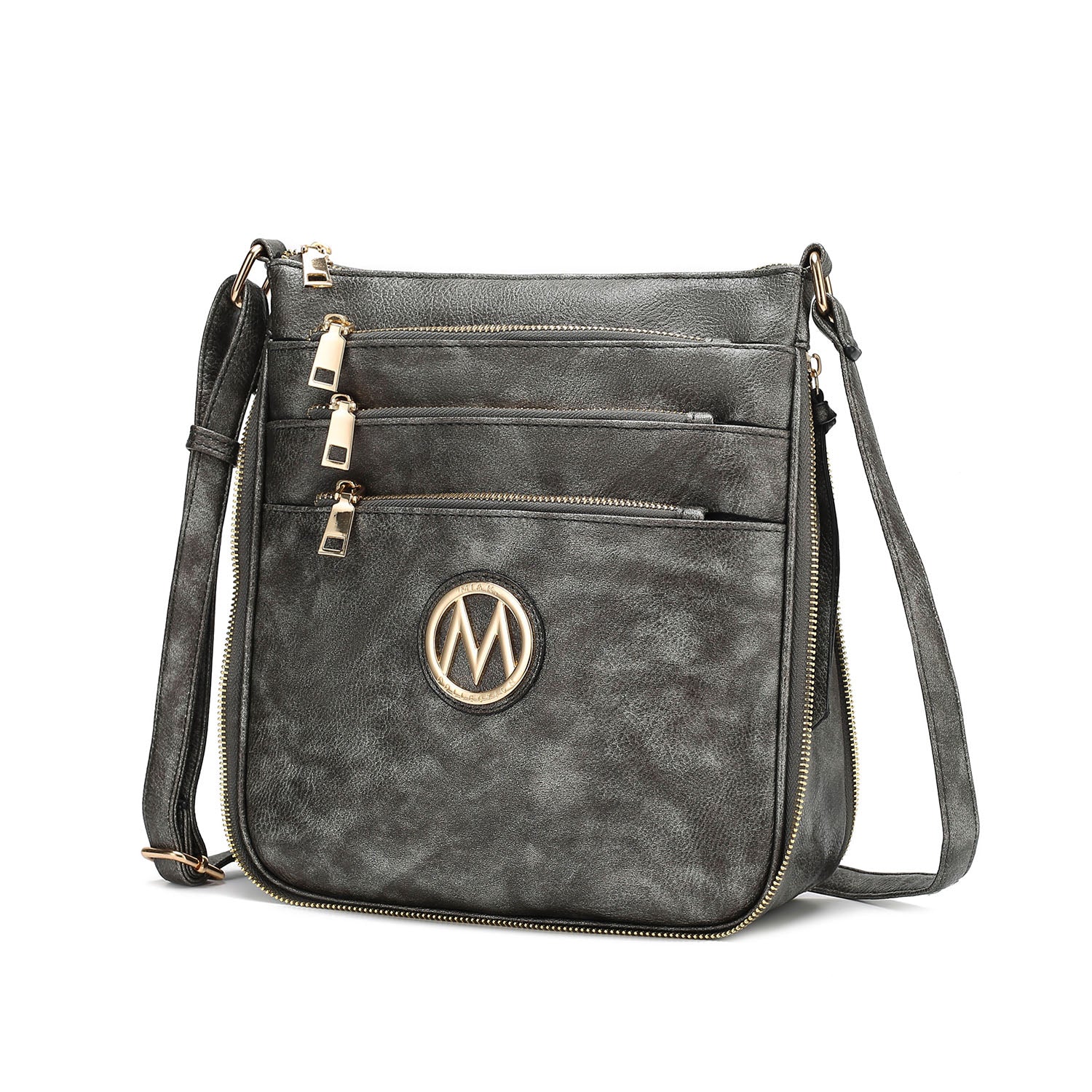 Женская сумка через плечо Salome с несколькими отделениями от Mia K MKF Collection By Mia K., цвет pewter 
Женская сумка через плечо Salome с несколькими отделениями от Mia K MKF Collection By Mia K., цвет pewter