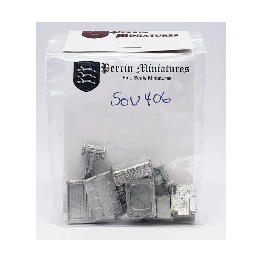 ЗИС 6 Грузовой Грузовик, WWII Miniatures - USSR (10mm) (Perrin Miniatures)
ЗИС 6 Грузовой Грузовик, WWII Miniatures - USSR (10mm) (Perrin Miniatures)