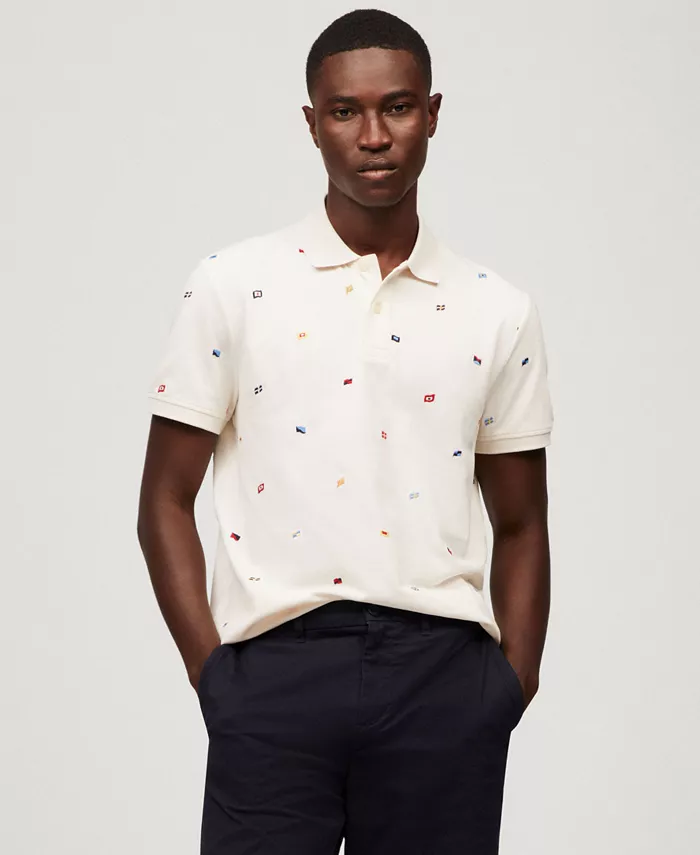 Мужская классическая поло с принтом флага по всей поверхности Tommy Hilfiger, желтый
Мужская классическая поло с принтом флага по всей поверхности Tommy Hilfiger, желтый