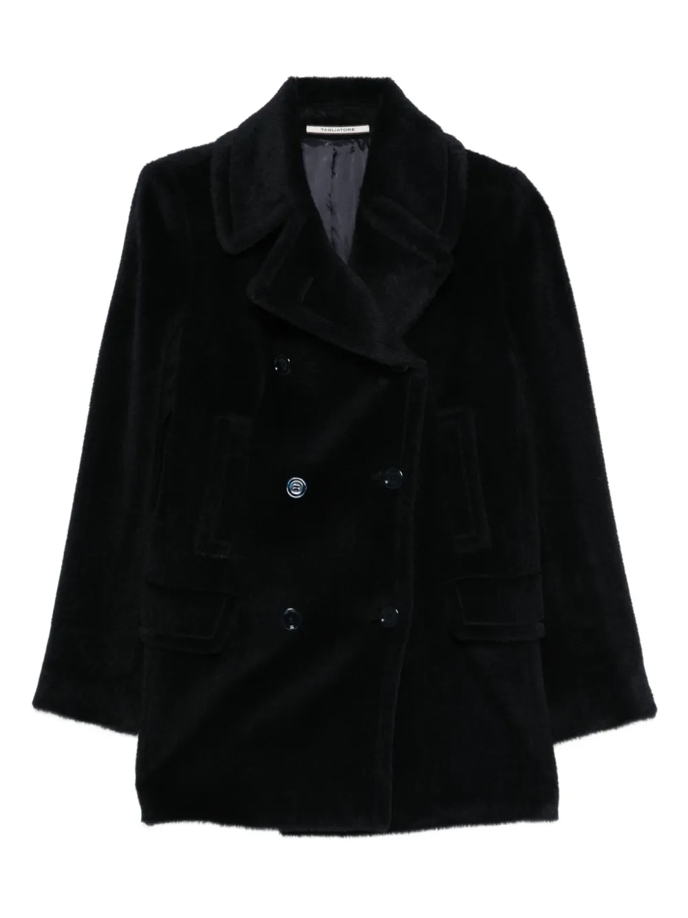 Двубортное пальто Abric Tagliatore, черный
Двубортное пальто Abric Tagliatore, черный