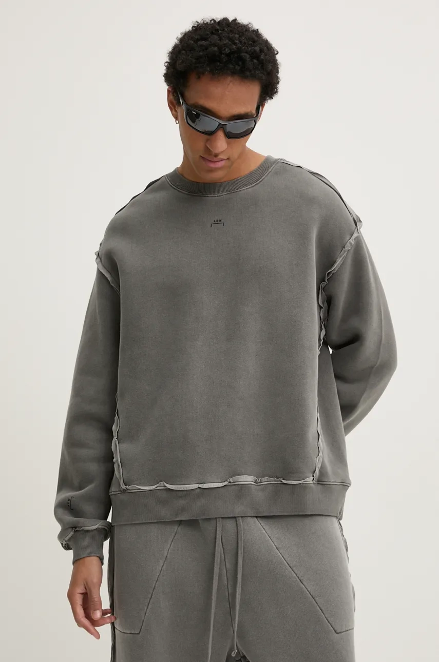 Хлопковая толстовка A-COLD-WALL*, серый
Хлопковая толстовка A-COLD-WALL*, серый