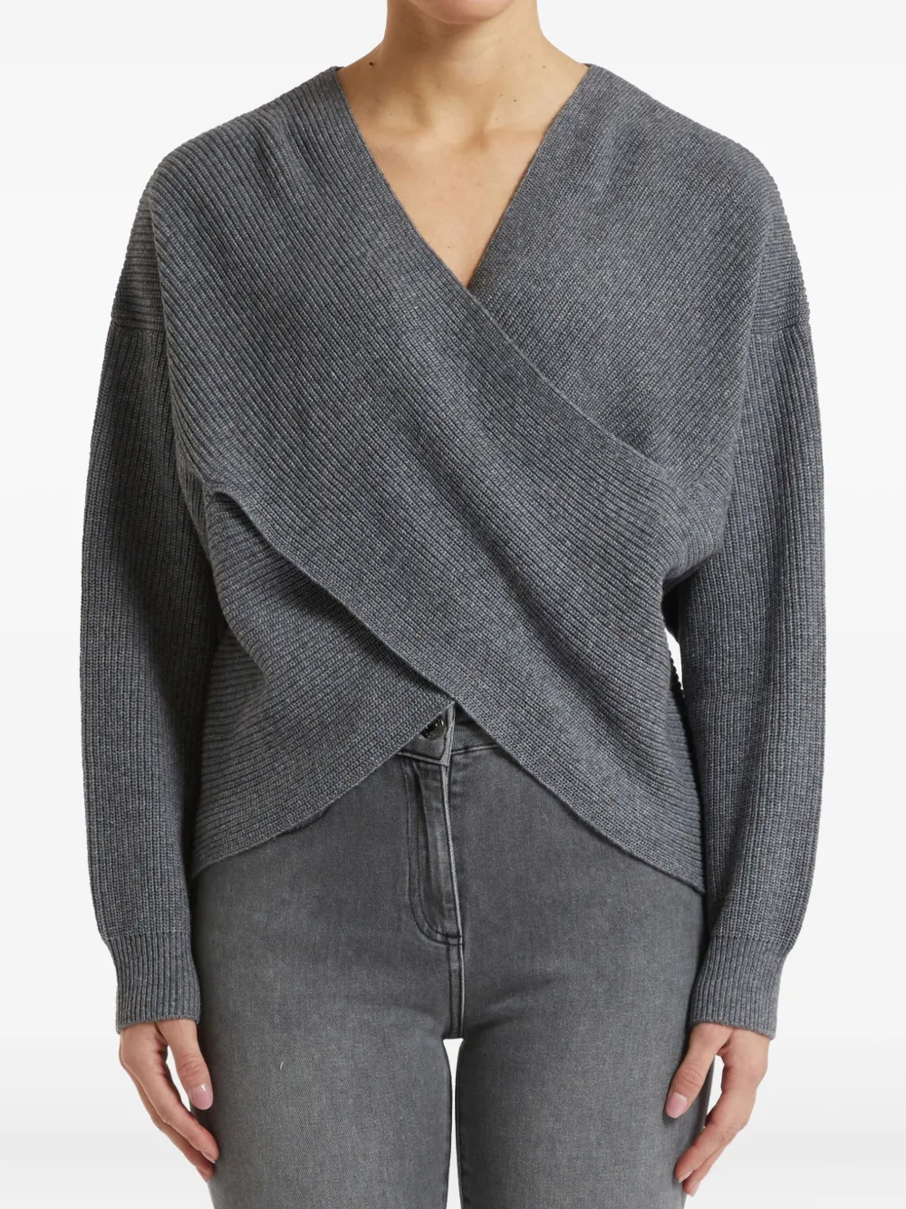 Свитер Urial в рубчик Pennyblack, серый
Свитер Urial в рубчик Pennyblack, серый