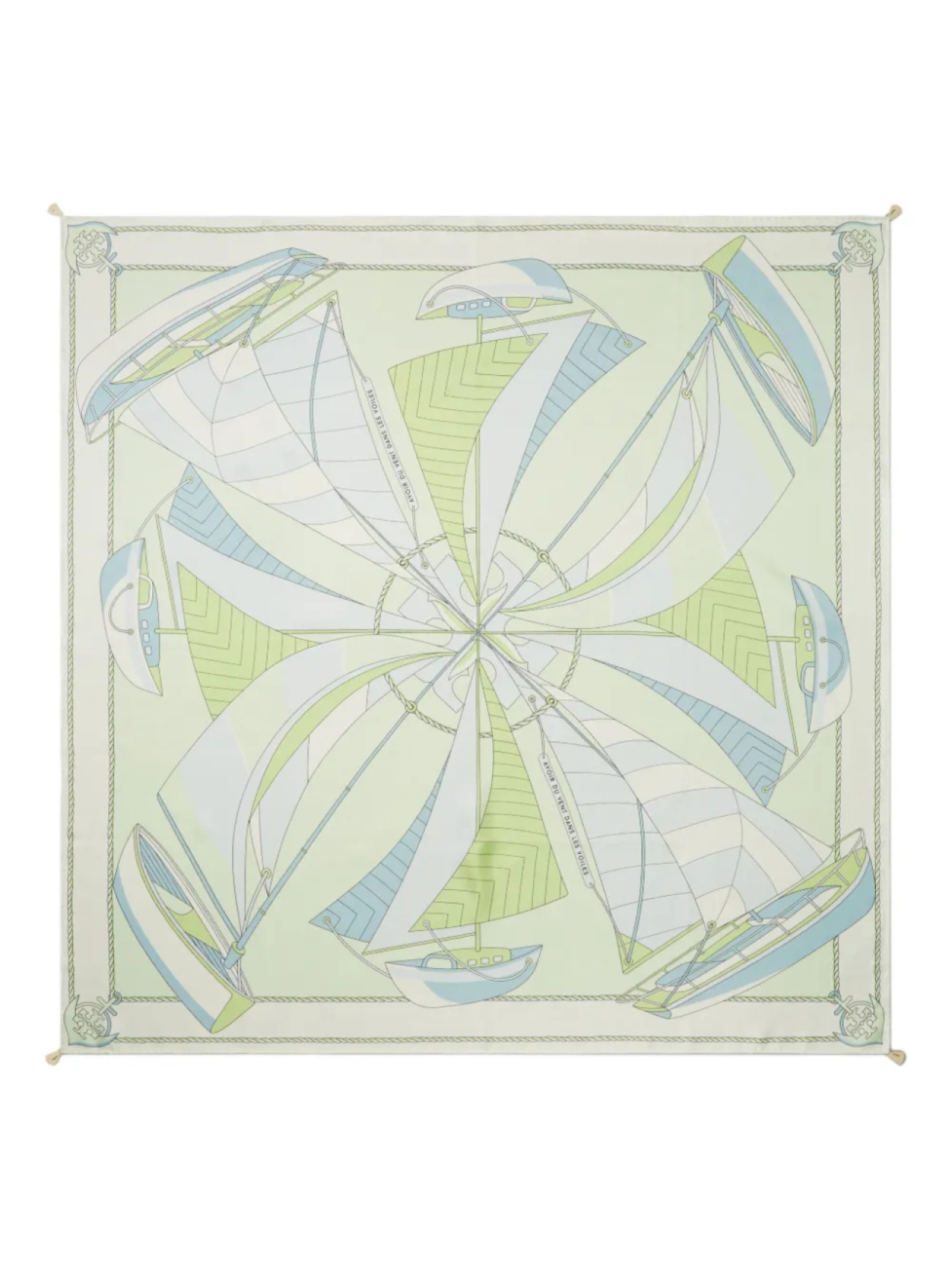 Tory Burch шелковый платок с принтом Sailboat, зеленый
Tory Burch шелковый платок с принтом Sailboat, зеленый