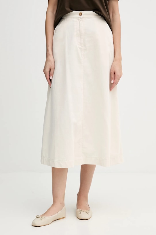 Хлопковая юбка United Colors Of Benetton, бежевый
Хлопковая юбка United Colors Of Benetton, бежевый