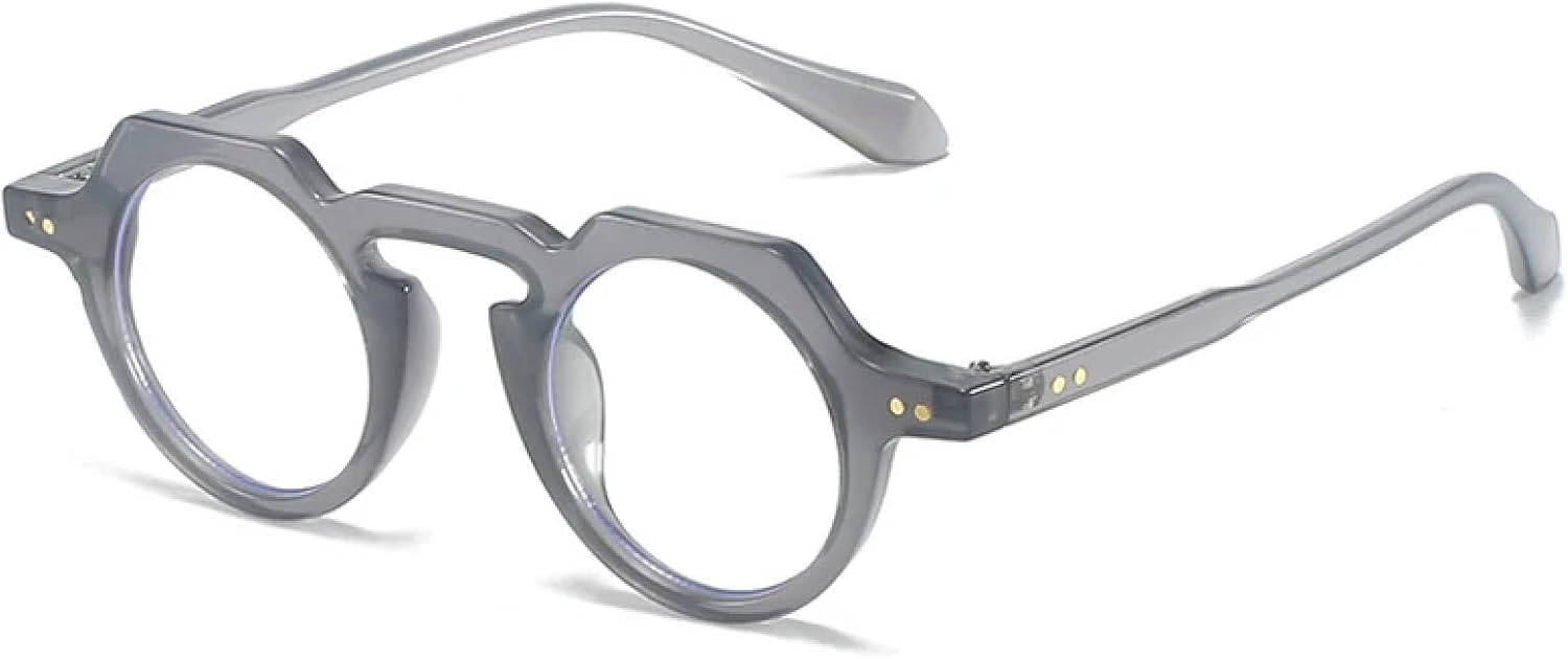 Маленькие круглые солнцезащитные очки для мужчин, винтажные черные солнцезащитные очки в круглой оправе с заклепками, женские солнцезащитные очки UV400 TKKTLLT, Gray Clear
Маленькие круглые солнцезащитные очки для мужчин, винтажные черные солнцезащитные очки в круглой оправе с заклепками, женские солнцезащитные очки UV400 TKKTLLT, Gray Clear