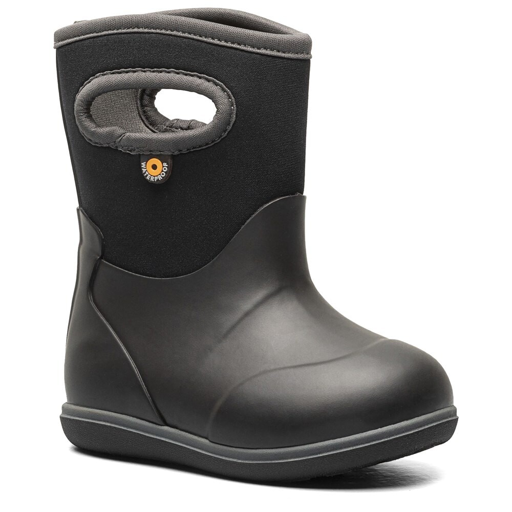 Детские классические водонепроницаемые зимние ботинки для малышей Bogs, черный
Детские классические водонепроницаемые зимние ботинки для малышей Bogs, черный