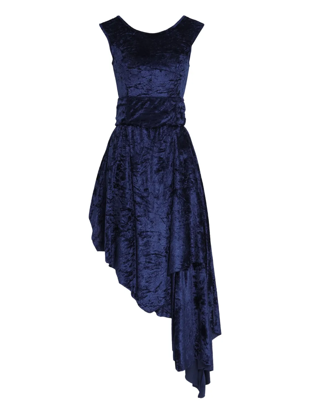 Асимметричное миди-платье X Astrid Amir Slama, синий
Асимметричное миди-платье X Astrid Amir Slama, синий