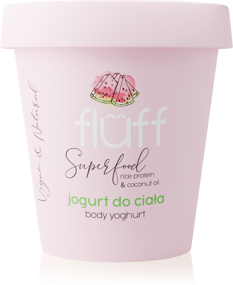 Суперфуд-Йогурт для тела с арбузом Fluff, rice protein & coconut oil 180 мл
Суперфуд-Йогурт для тела с арбузом Fluff, rice protein & coconut oil 180 мл