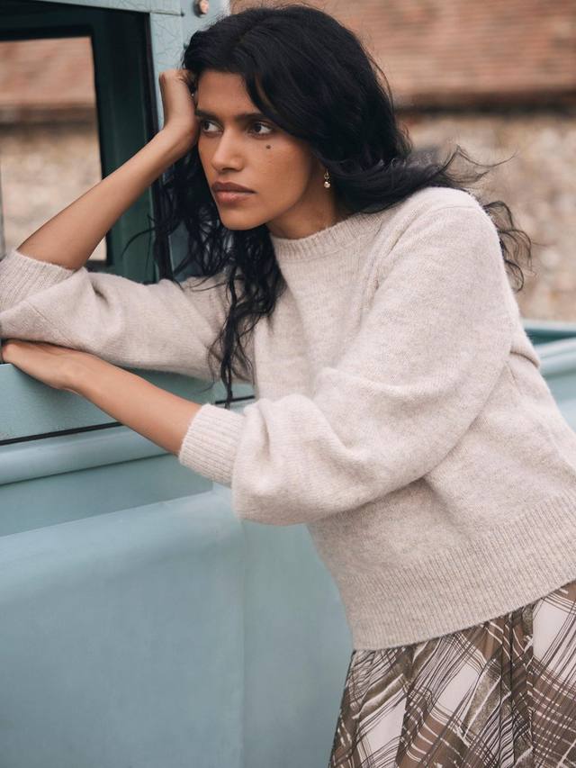 Многослойное платье миди в клетку из трикотажа Mint Velvet, Beige/Multi
Многослойное платье миди в клетку из трикотажа Mint Velvet, Beige/Multi